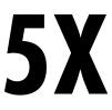 "5X"
